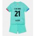 Barcelona Frenkie de Jong #21 Barnkläder Tredje matchtröja till baby 2023-24 Kortärmad (+ Korta byxor) Billigt